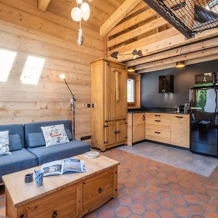 Chalet Racar Pour 4 Personnes, Centre Ville Et Vue Sur La Montagne Шамоні Екстер'єр фото