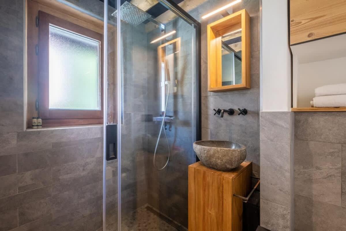 Chalet Racar Pour 4 Personnes, Centre Ville Et Vue Sur La Montagne Шамоні Екстер'єр фото