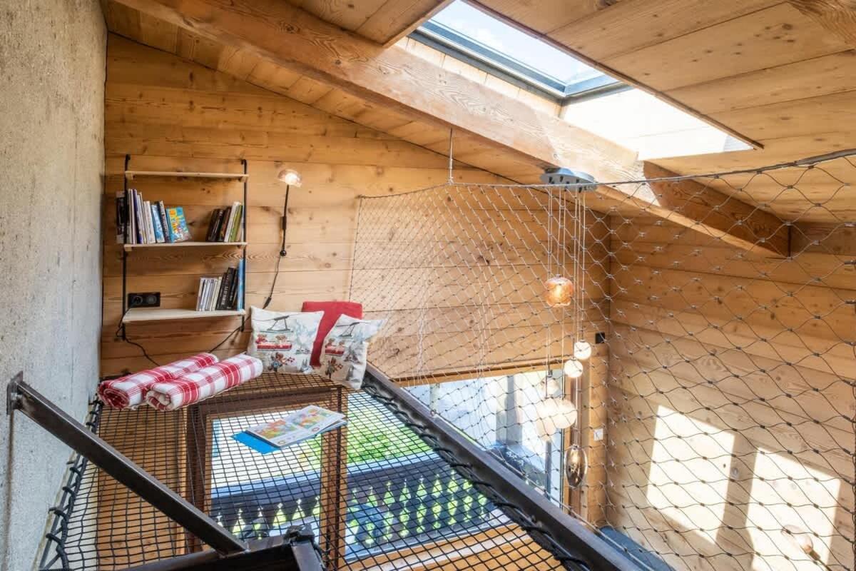 Chalet Racar Pour 4 Personnes, Centre Ville Et Vue Sur La Montagne Шамоні Екстер'єр фото