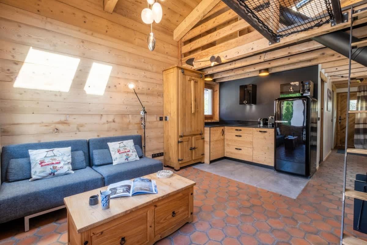 Chalet Racar Pour 4 Personnes, Centre Ville Et Vue Sur La Montagne Шамоні Екстер'єр фото